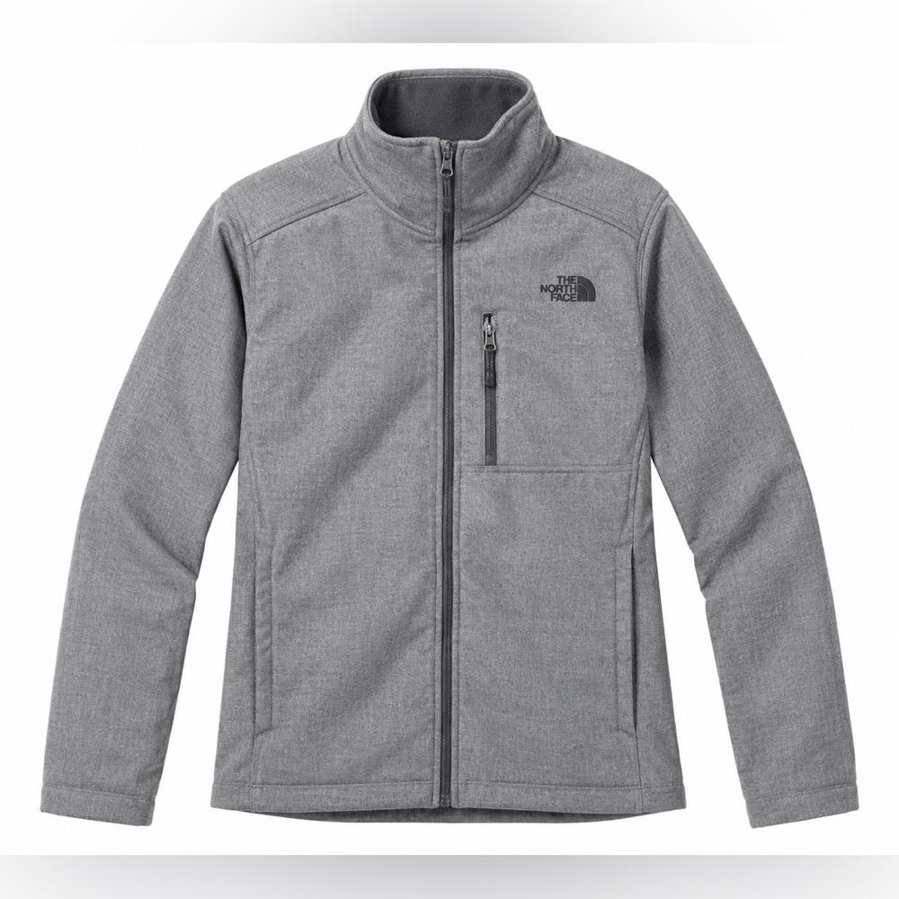Men’s The North Face Apex Bionic Soft Shell Jacket Heather Grey - XXL